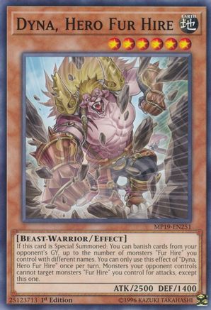 Dyna, Hero Fur Hire [MP19-EN251] Common