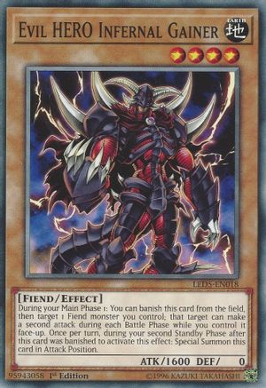 Evil Hero Infernal Gainer [LED5-EN018] Common