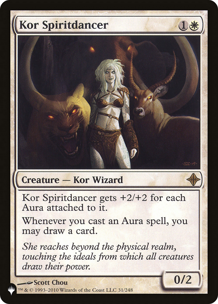 Kor Spiritdancer [The List]