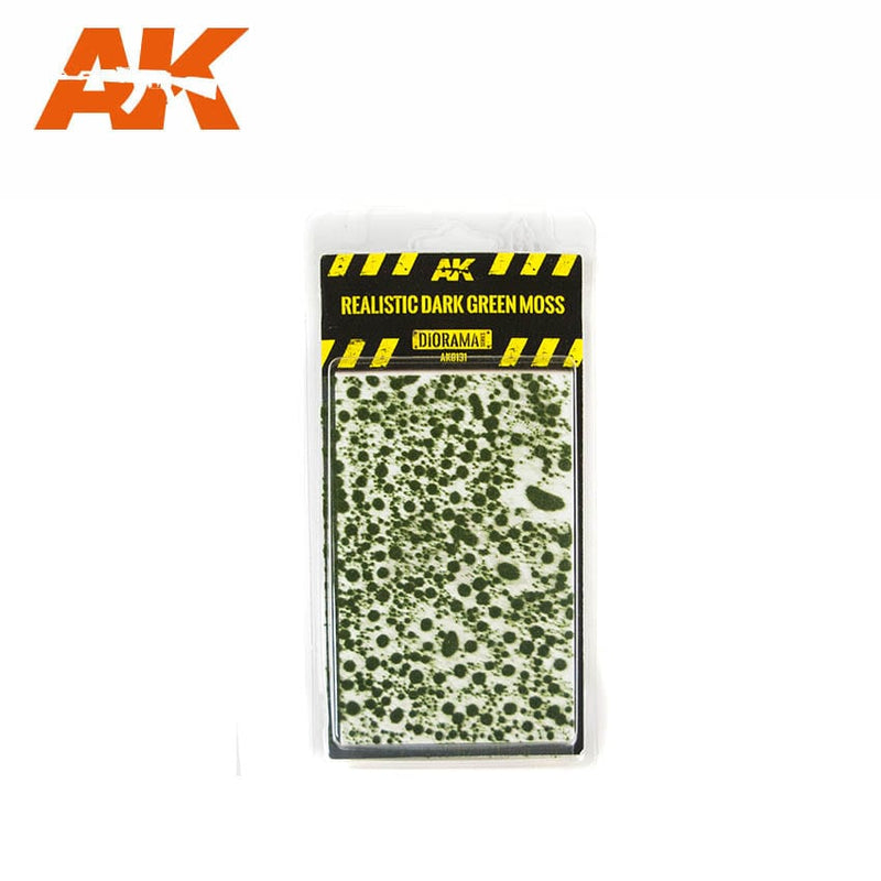 Realistic Dark Green Moss