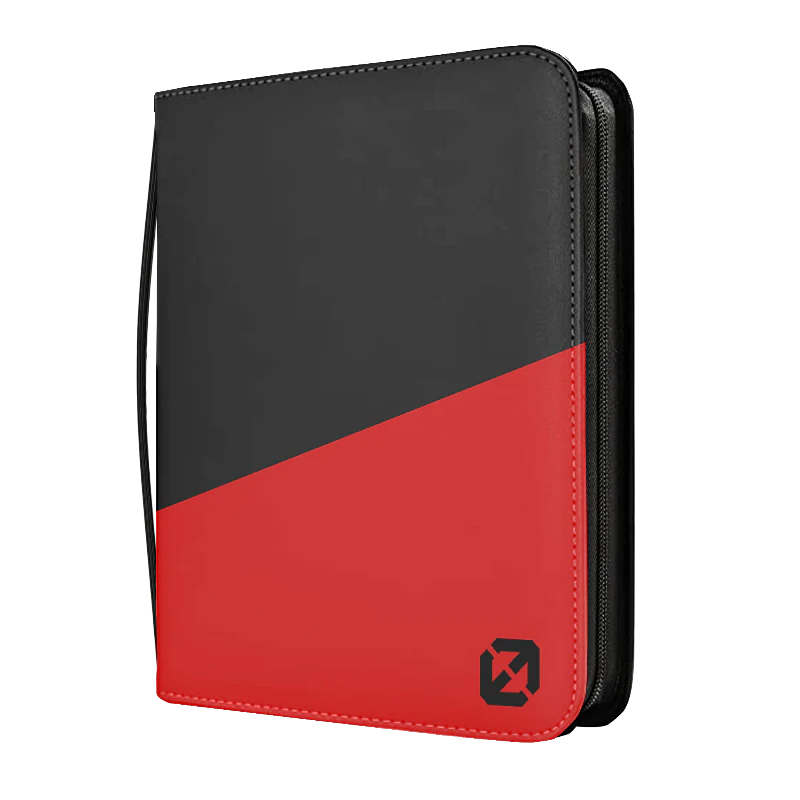 Evoretro Shield 3x3 Top Loader Binder - Red