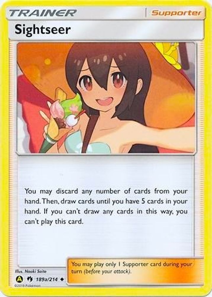 Sightseer (189a/214) [Alternate Art Promos]