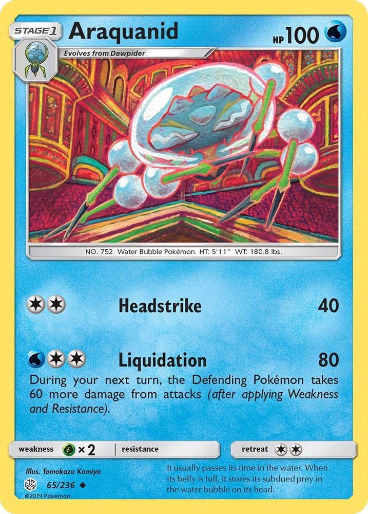 Araquanid (65/236) [Sun & Moon: Cosmic Eclipse]