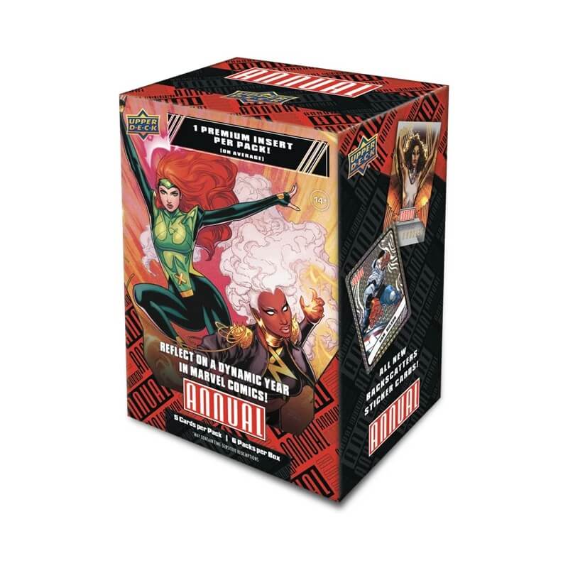 2023-24 Upper Deck Marvel Annual 6 Pack Blaster Box