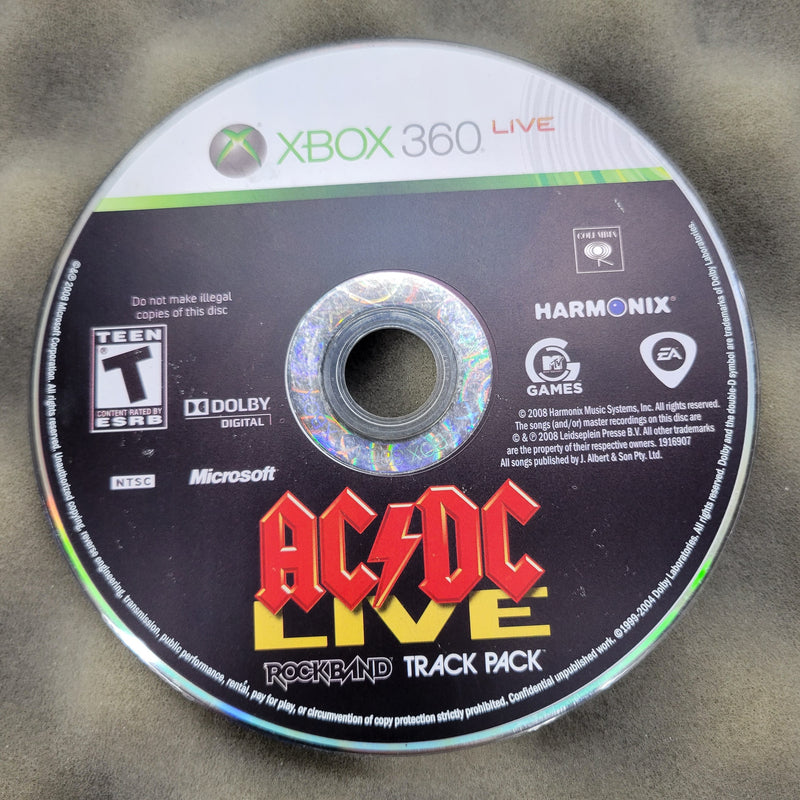 AC/DC Live Rock Band Track Pack - Xbox 360