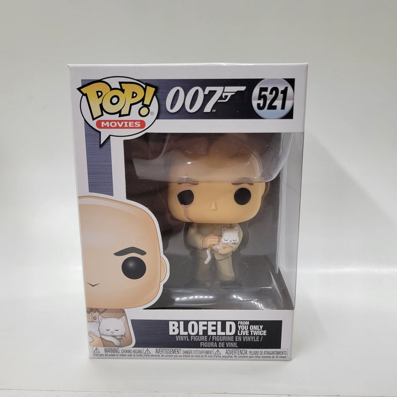Blofeld 007 #521 Bobble Head Pop! Movies Vinyl Figure