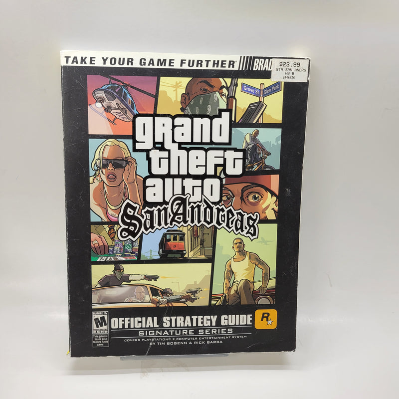 Grand Theft Auto San Andreas Strategy Guide (Soft Cover}