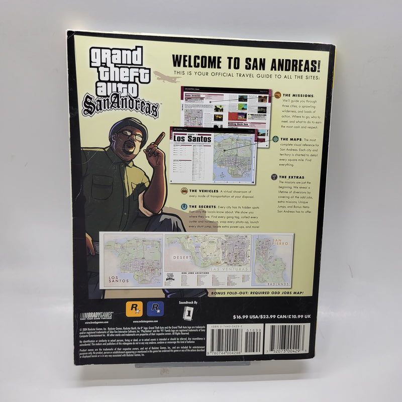 Grand Theft Auto San Andreas Strategy Guide (Soft Cover}