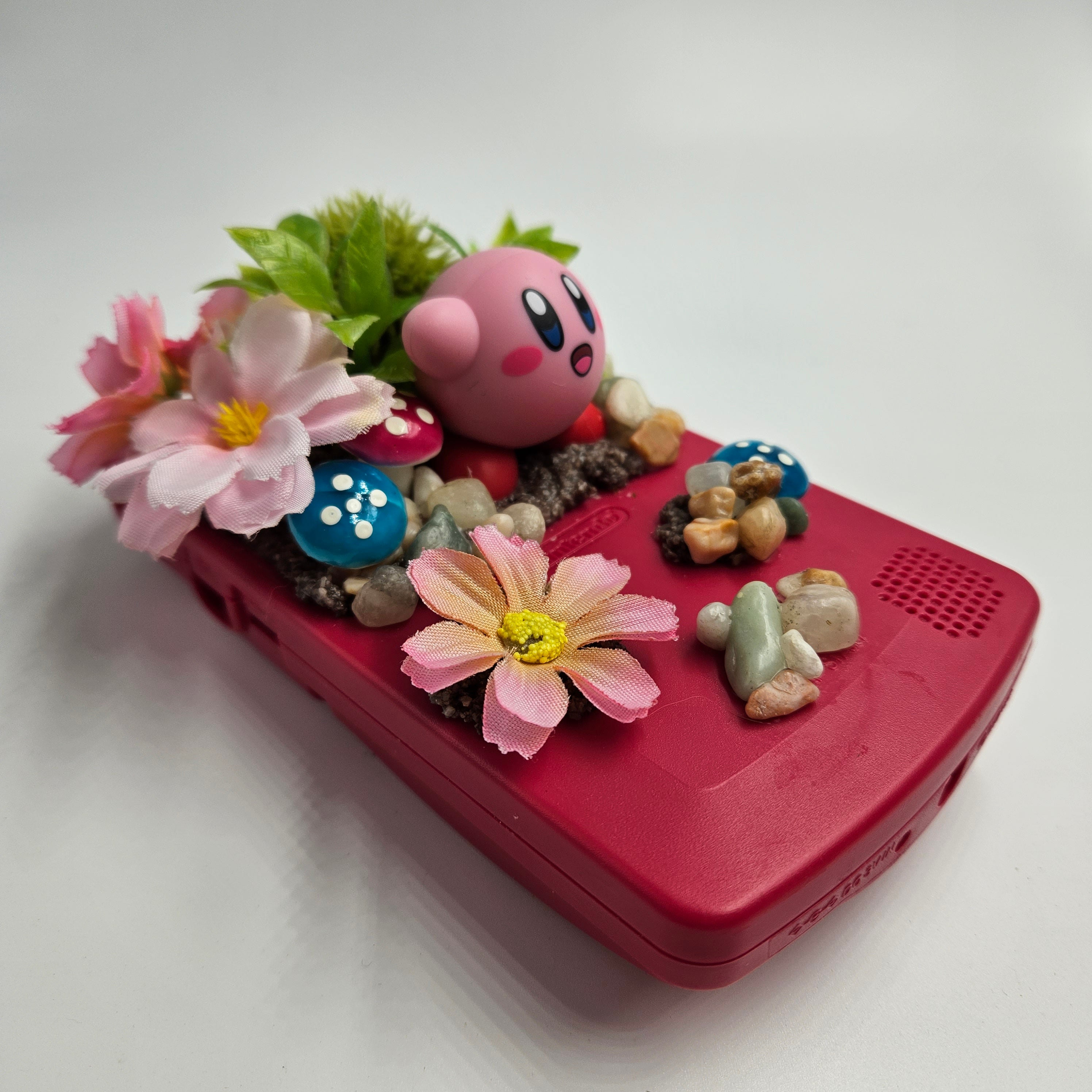 Gameboy Kirby Terrarium - Video Game Display