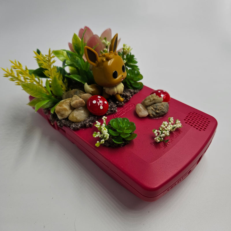 Gameboy Eevee Terrarium - Pokemon Display