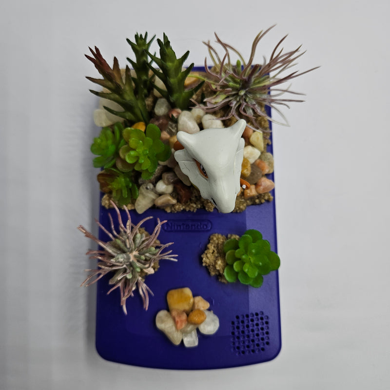 Gameboy Cubone Terrarium - Pokemon Display