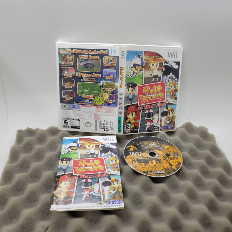 Help Wanted: 50 Wacky Jobs - Wii