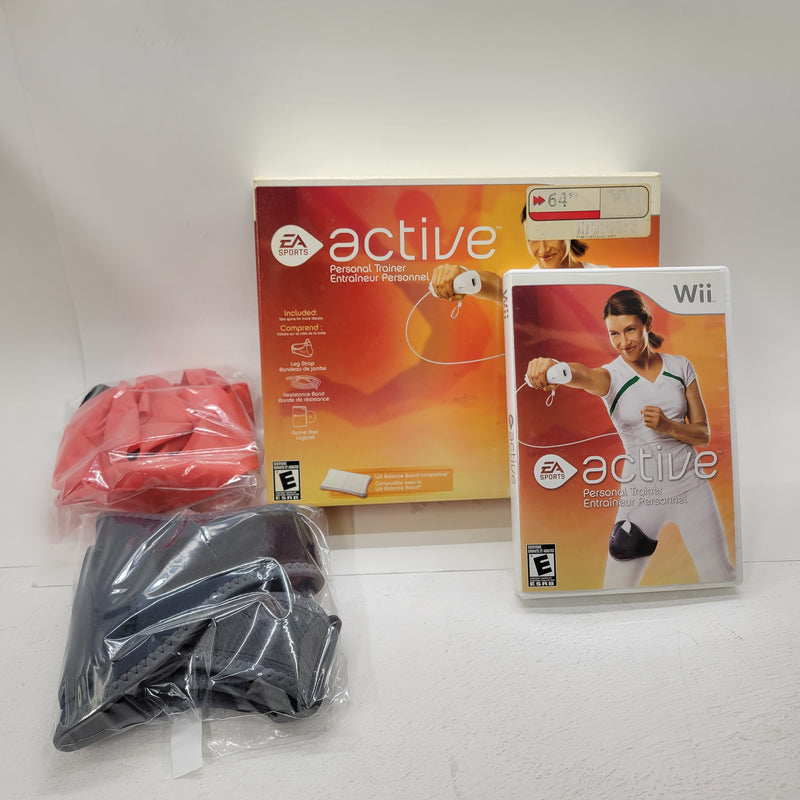 Wii Exercise Video Game Lot Of 4 Wii Fit Plus Golds Gym Cardio Workout EA  Active