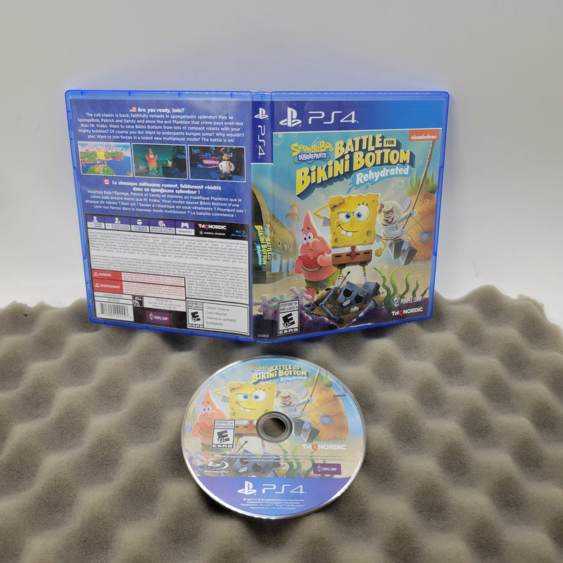 SpongeBob SquarePants Battle for Bikini Bottom Rehydrated - Playstation 4