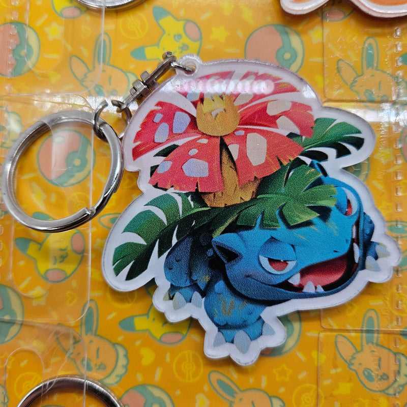 Venusaur Pokemon Keychain