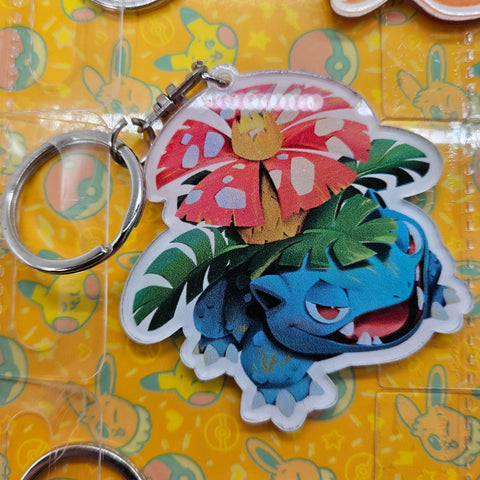 Venusaur Pokemon Keychain