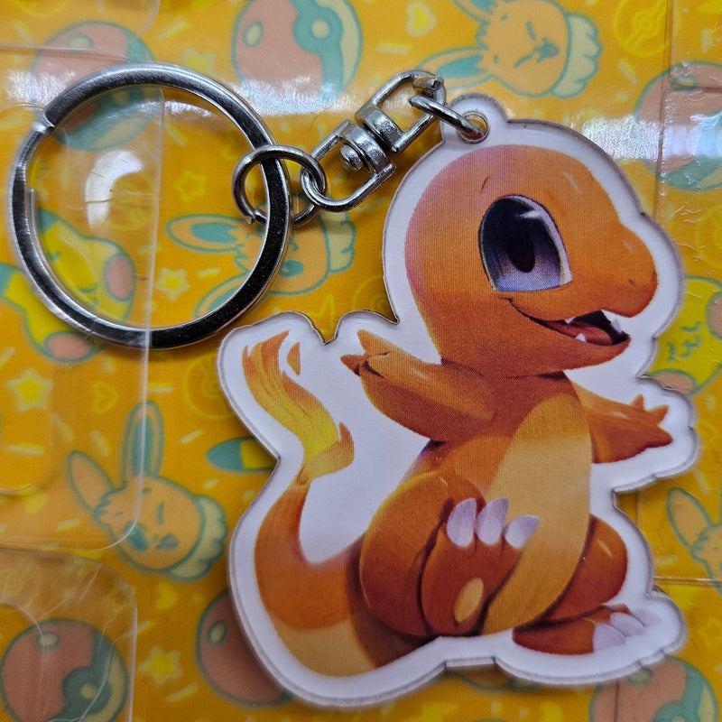 Charmander Pokemon Keychain