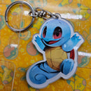 Squirtle Pokemon Keychain