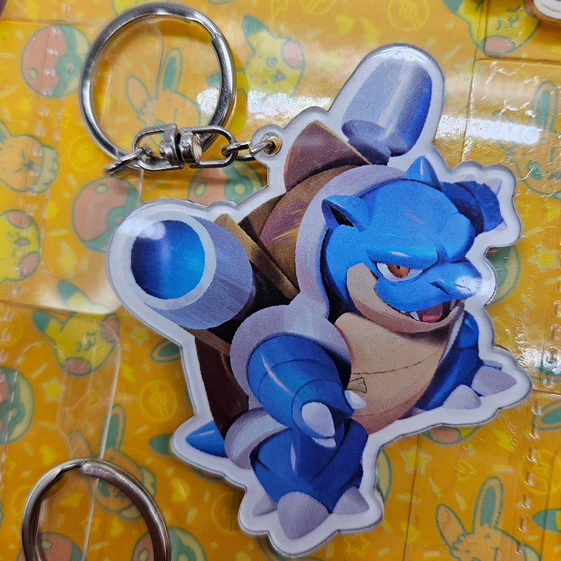 Blastoise Pokemon Keychain