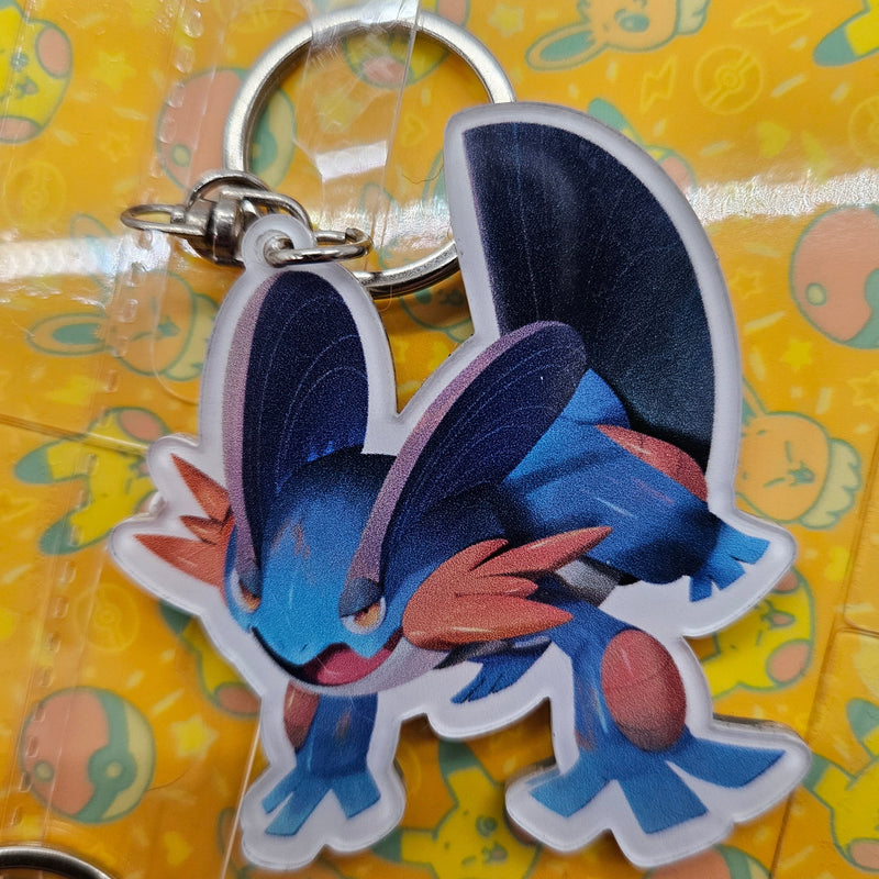 Swampert Pokemon Keychain