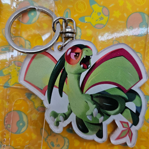 Flygon Pokemon Keychain