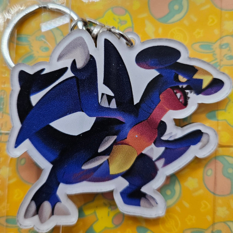 Garchomp Pokemon Keychain