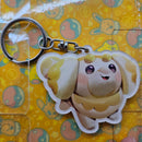 Fidough Pokemon Keychain