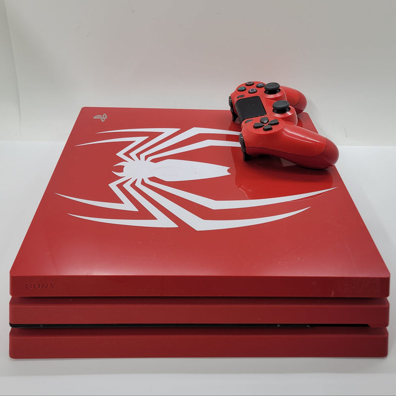 Sony PS4 Pro Spider-Man Edition 1TB Console TESTED {Ready to play (RTP)}