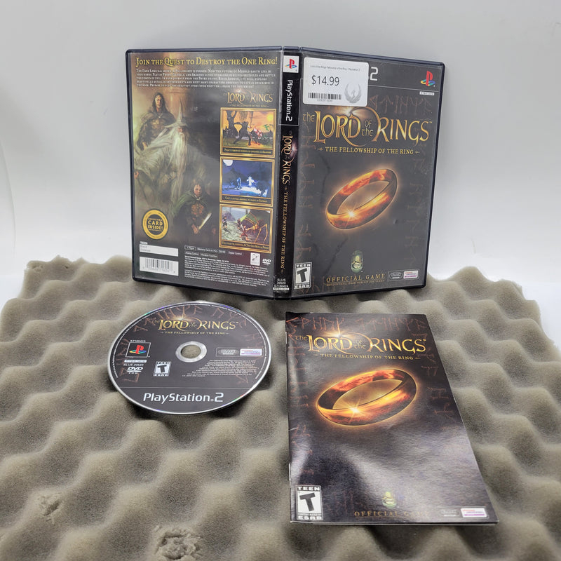 Lord of the Rings Fellowship of the Ring - Playstation 2