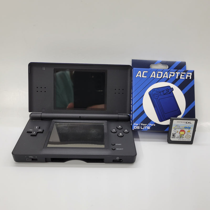 Nintendo DSI (Blue & Black) - Scribble Nauts DS Game - Console Bundle {RTP - Ready To Play}