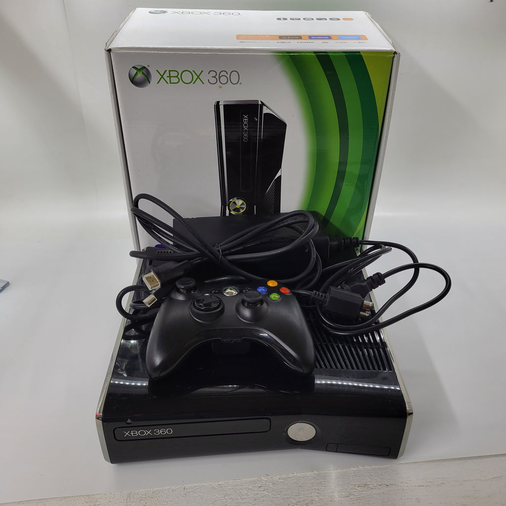 Microsoft Xbox 360 Slim 250 GB console Boxed (250GB Hard-Drive 