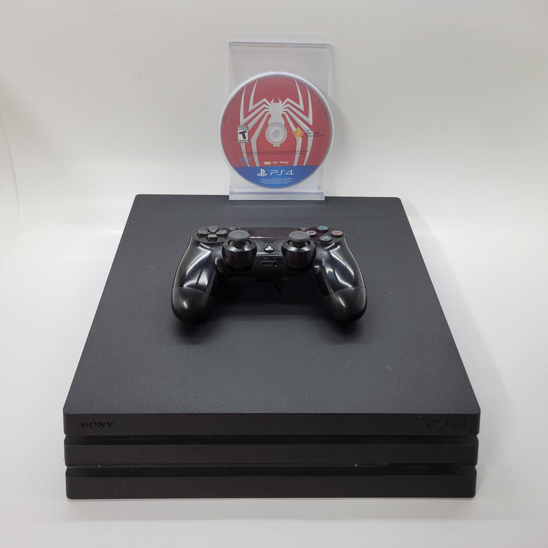 PlayStation 4 Pro 1TB Console Spiderman Bundle SEE DESCRIPTION(LOUD FAN) - Black -  {Ready to play(RTP)}