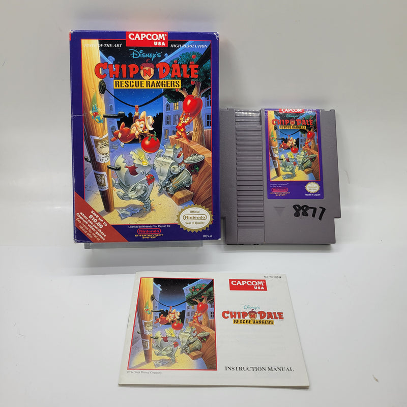 Disney's Chip 'N Dale: Rescue Rangers (NES 1990)