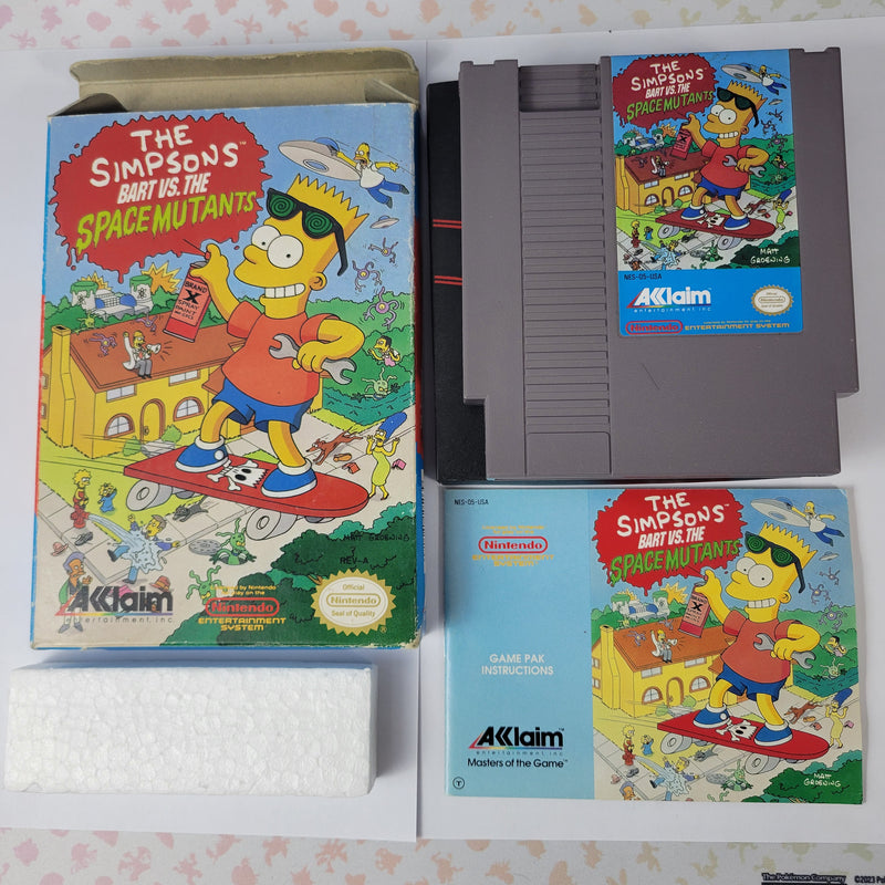 The Simpsons Bart vs the Space Mutants - NES