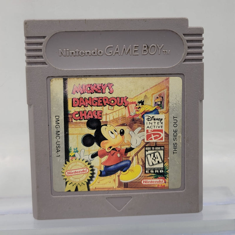 Mickey's Dangerous Chase - GameBoy  (Torn Label)