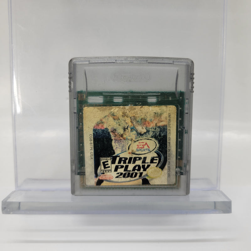 Triple Play 2001 - GameBoy Color  (Torn Label)