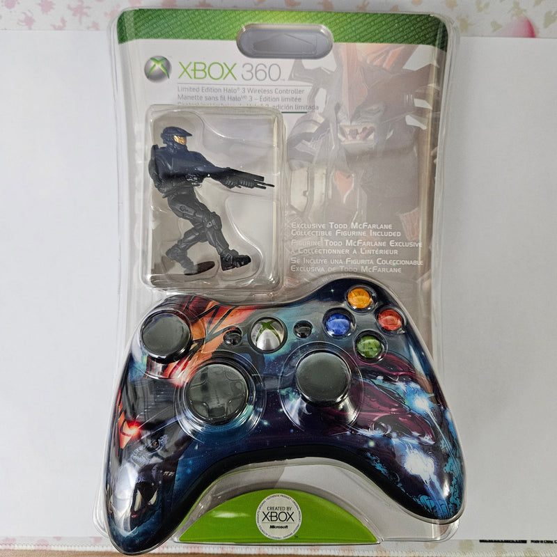 Halo 3 Limited Edition Controller Brand New Sealed ! Rare ! Unpainted Figure*