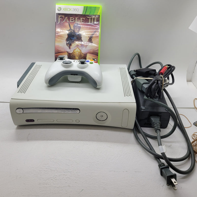 Xbox 360 120GB Fable III Console Bundle - White (Ready To Play [RTP])