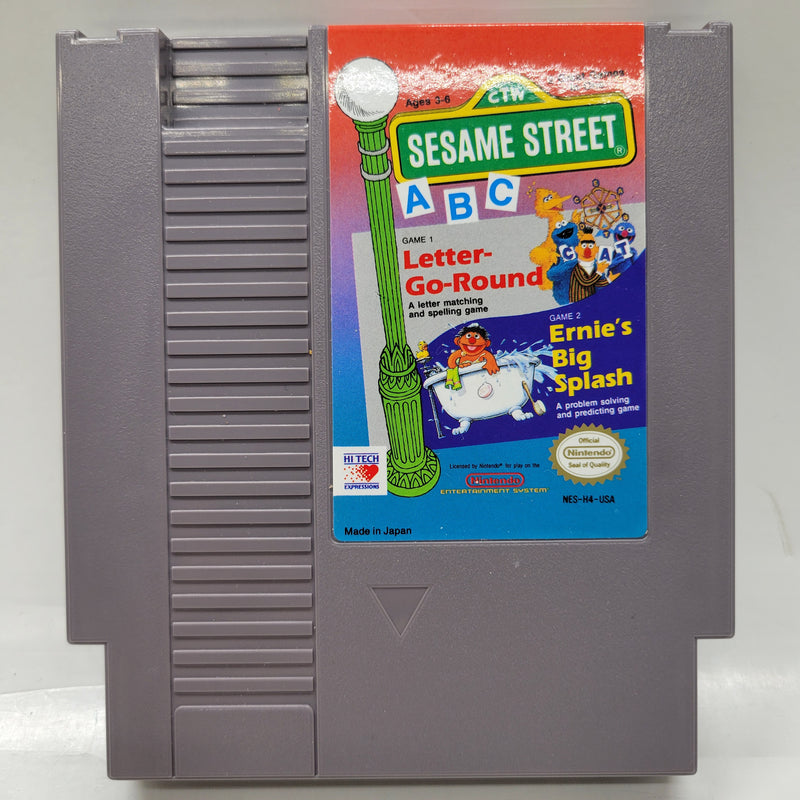 Sesame Street ABC - NES