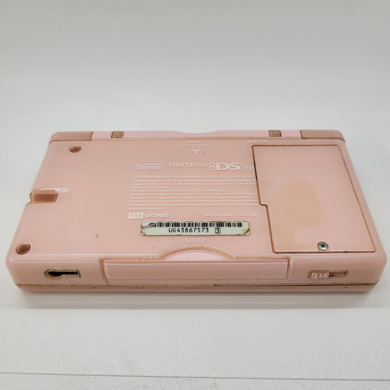 Nintendo DS Lite - Pink (No Power) For Parts