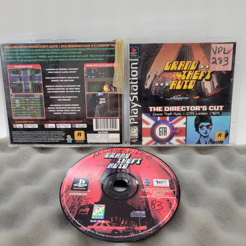 Grand Theft Auto Director's Cut - Playstation