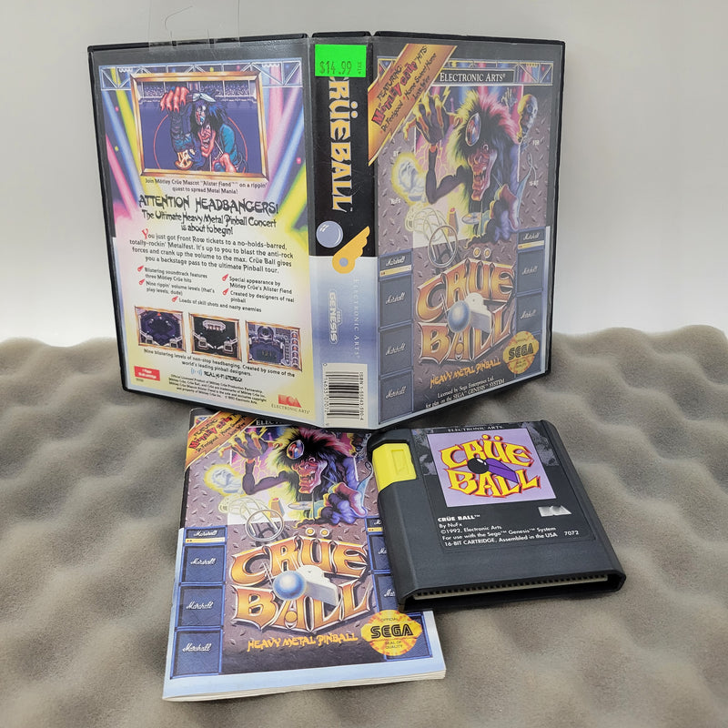 Crue Ball - Sega Genesis