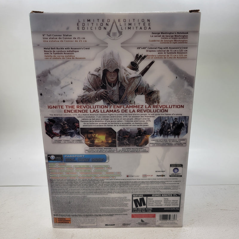 Assassins Creed III Limited Edition - XBOX 360