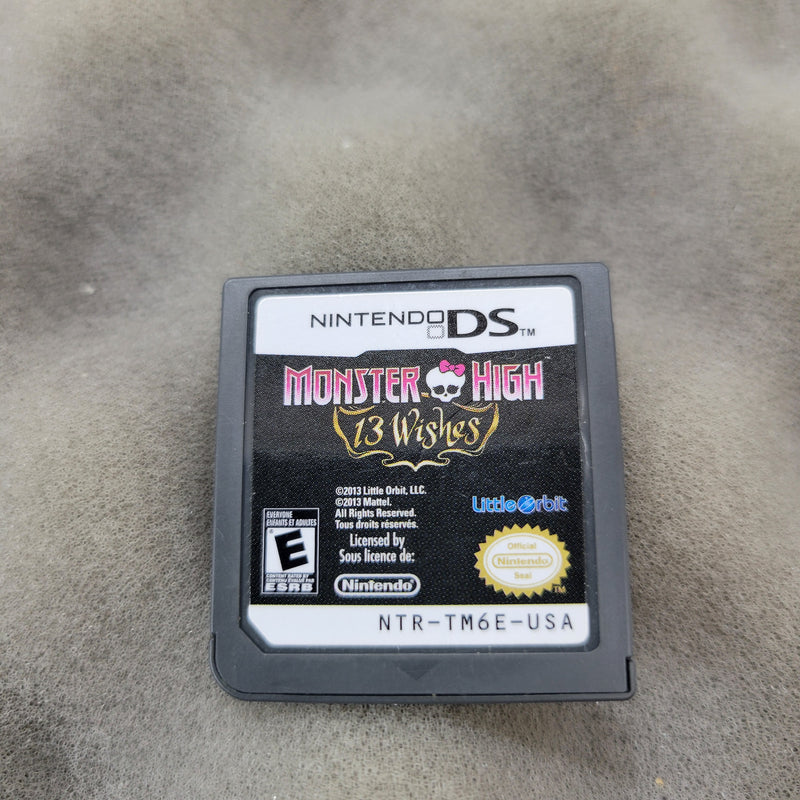 Monster High: 13 Wishes - Nintendo DS