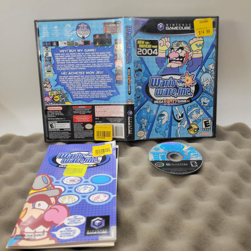 Wario Ware Mega Party Games - Gamecube