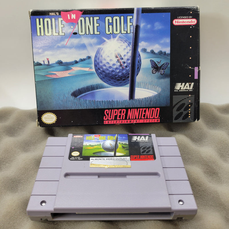 Hal's Hole in One Golf - Super Nintendo