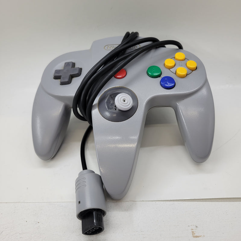 Nintendo 64 Controller Grey **BROKEN Thumbstick