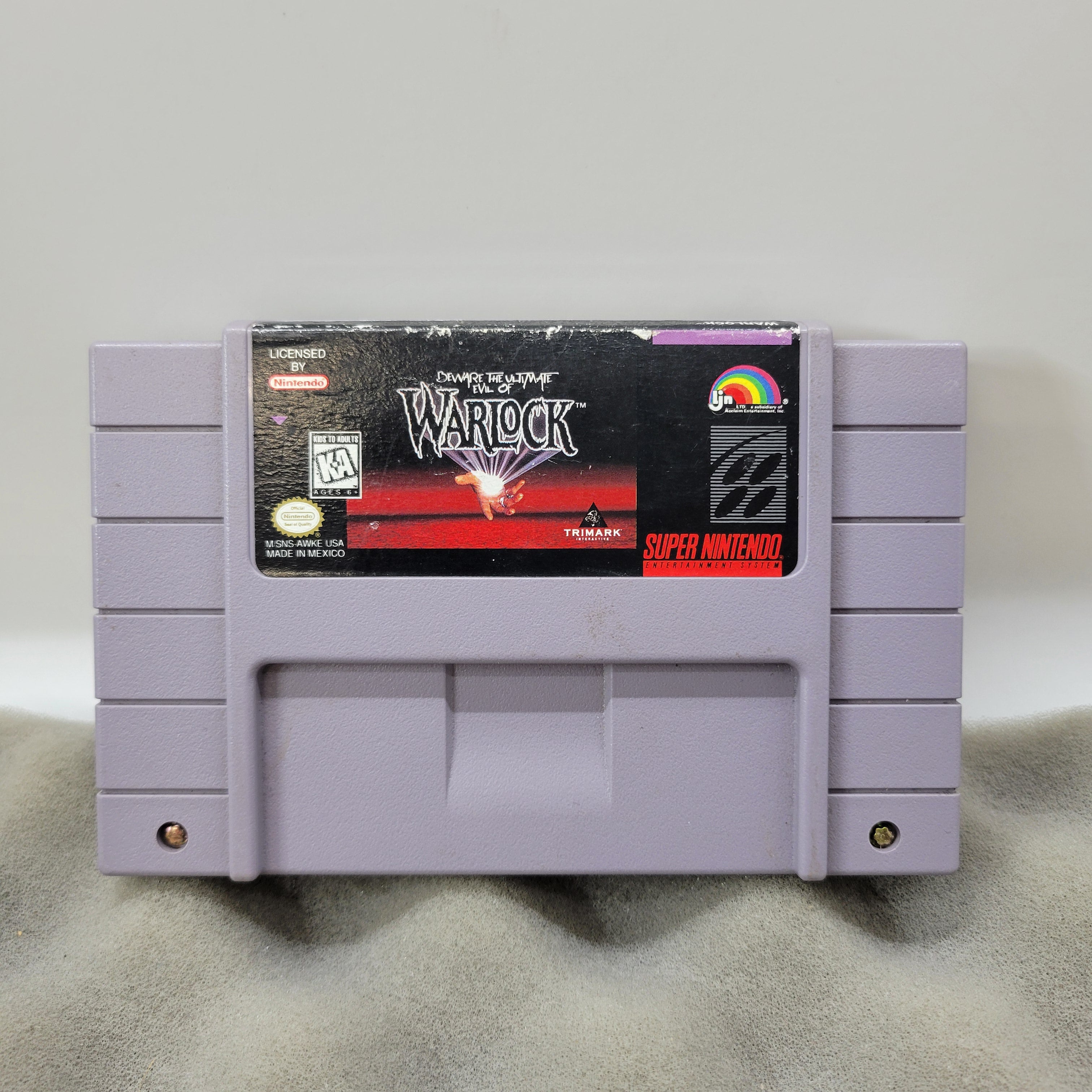 Warlock Super Nintendo at GT Games Buy and Sell the Best