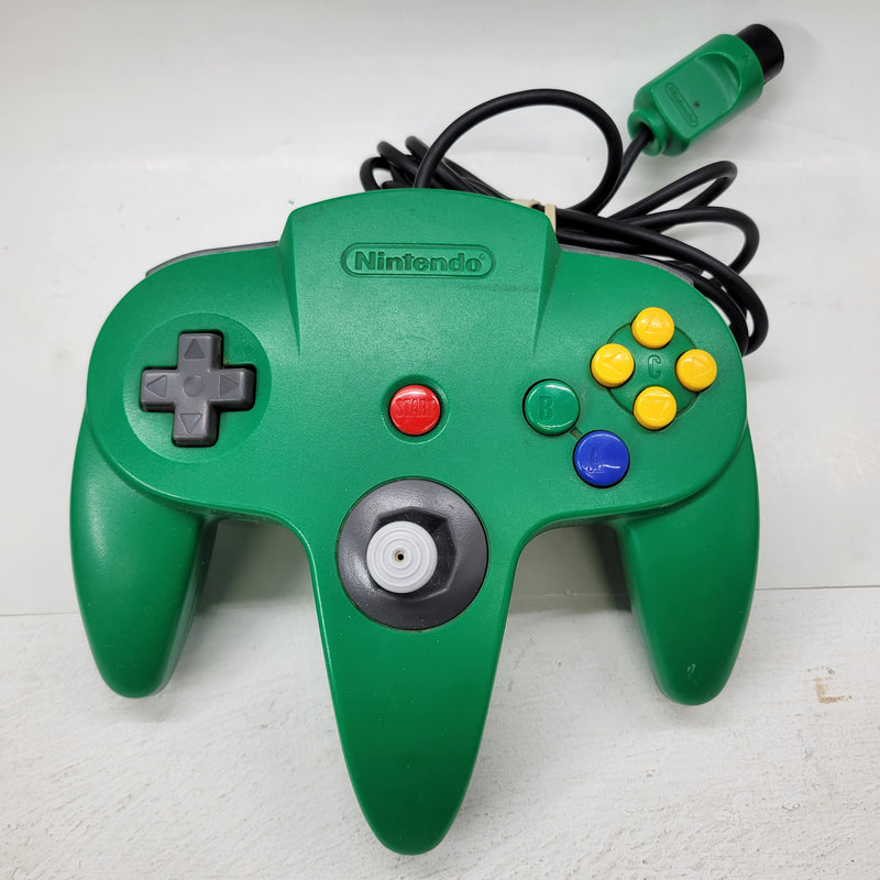 Nintendo 64 OEM Controller - Green (Tested)