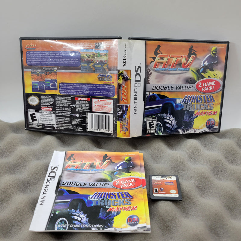 ATV Thunder Ridge Riders and Monster Truck Mayhem - Nintendo DS